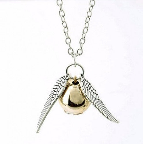 Golden Snitch Pendent Necklace For Men