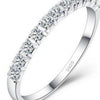 925 Sterling Silver Simulated Diamond Ring