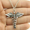 Medical Cane Pendant Necklace